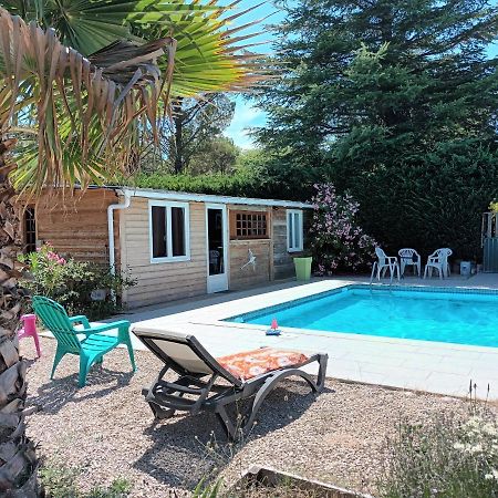 Chalet Banane Devant Piscine, A 6Km Du Festival De Piano De La Roque D'Antheron Rognes Экстерьер фото