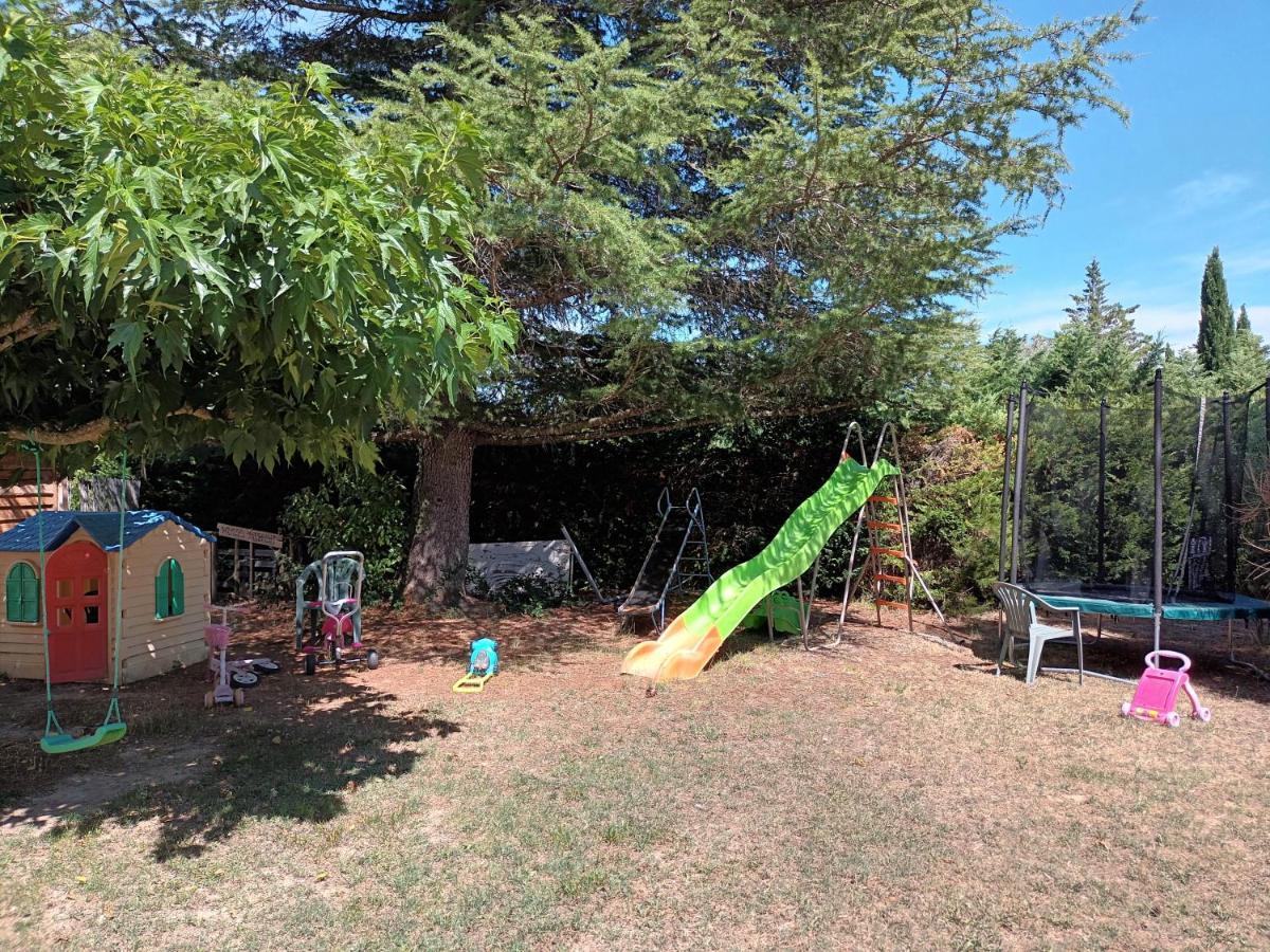 Chalet Banane Devant Piscine, A 6Km Du Festival De Piano De La Roque D'Antheron Rognes Экстерьер фото