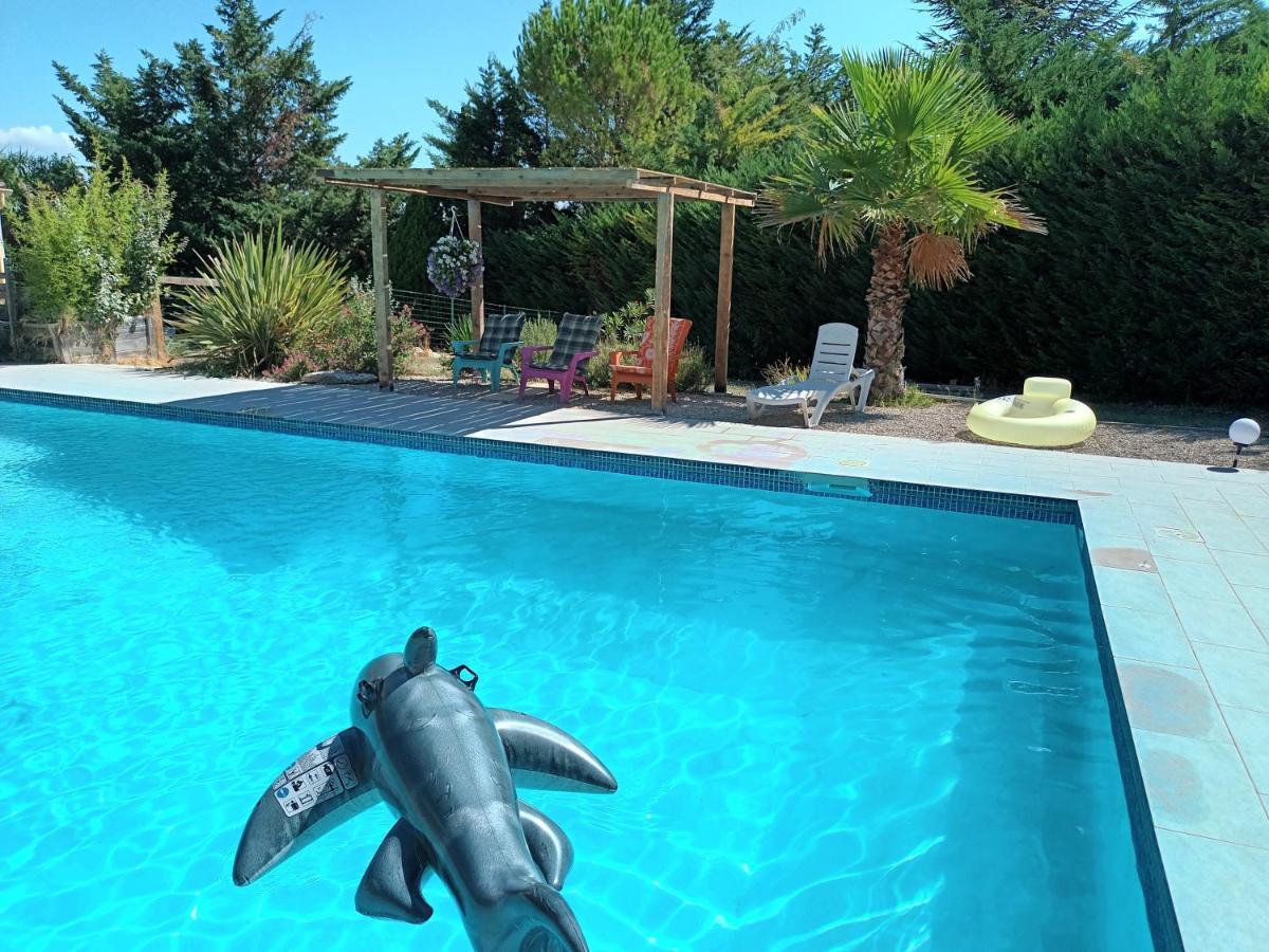 Chalet Banane Devant Piscine, A 6Km Du Festival De Piano De La Roque D'Antheron Rognes Экстерьер фото
